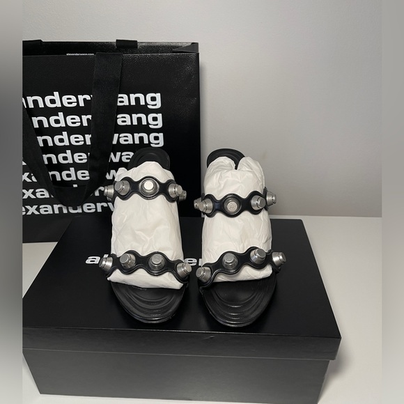 Alexander wang riot 85mm adjustable gladiator sandal - Picture 2 of 4